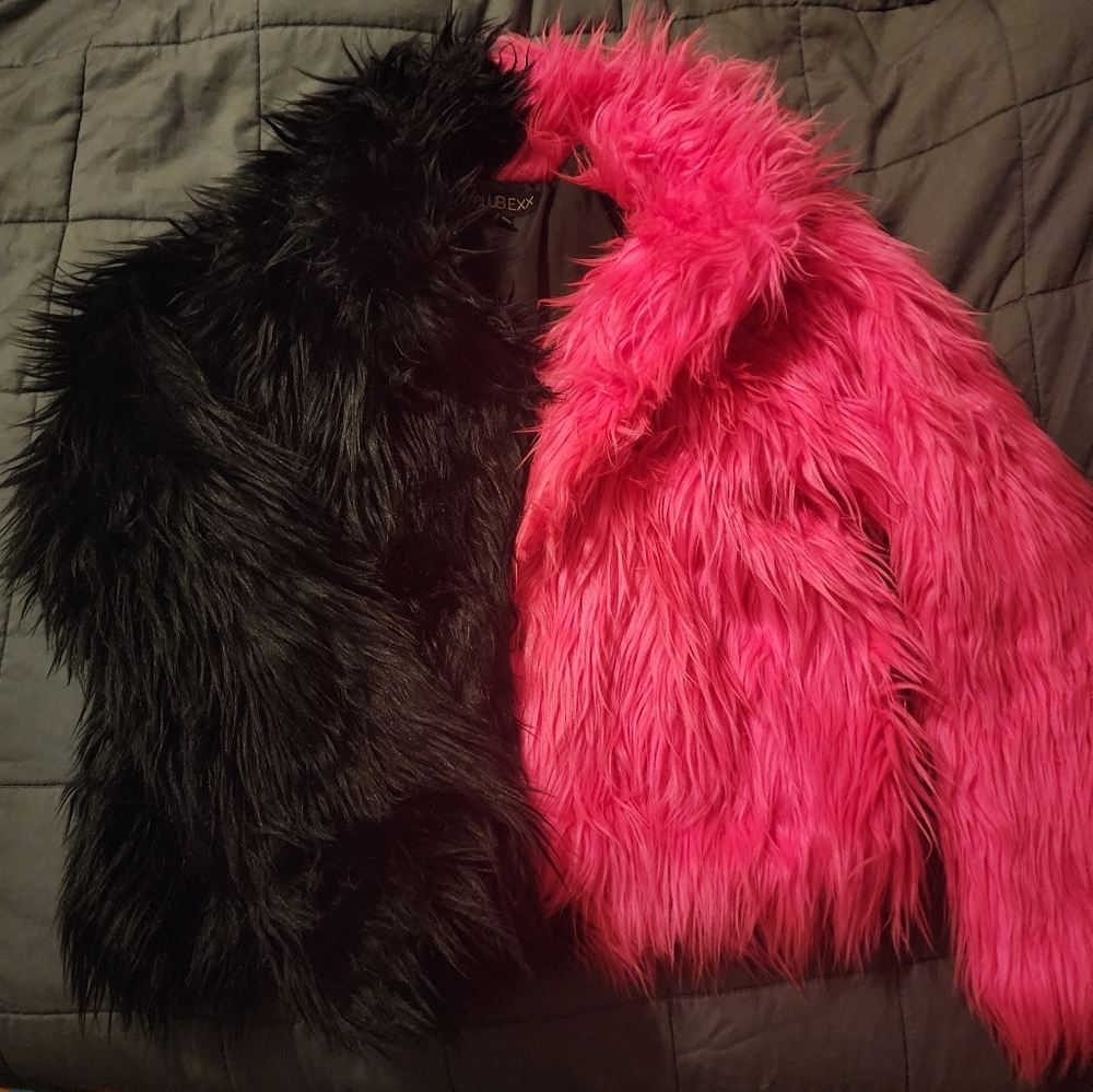 Club Exx faux fur coat